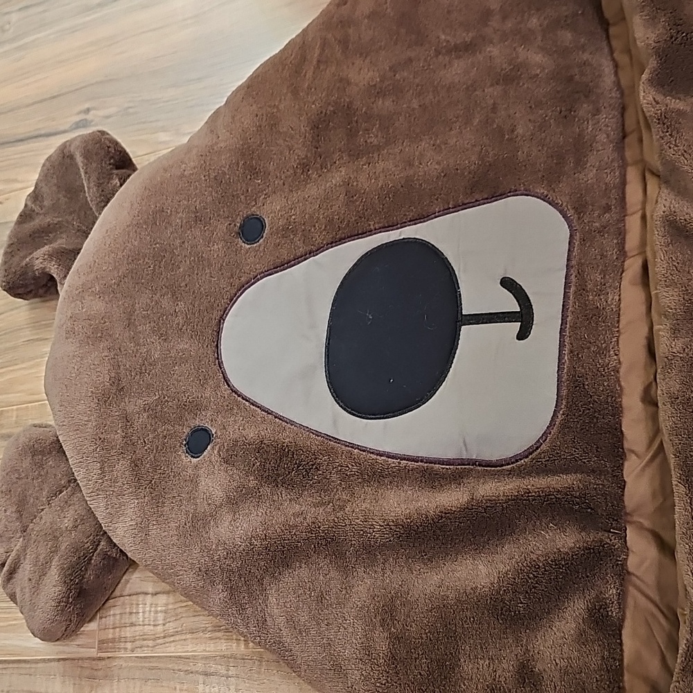 WONDER AND WISE BY ASWEETS Brown BearSleeping Bag - Picture 15 of 16